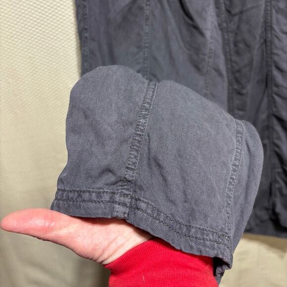 Faherty Women's Charcoal Gray Jogger Pants Tencel Organic Cotton Blend Size L - Picture 2 of 10